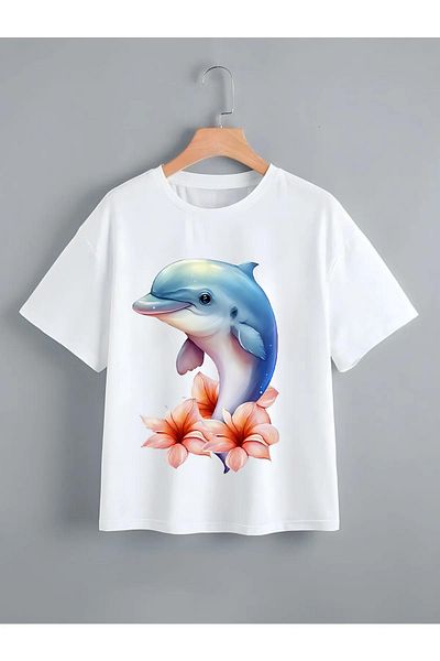 Pisa Art сладка детска тениска с рибка