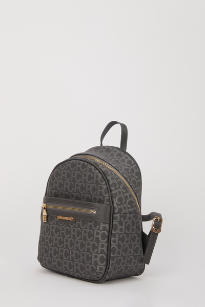 Pierre Cardin Gray Women's Backpack 05PO24Y1755