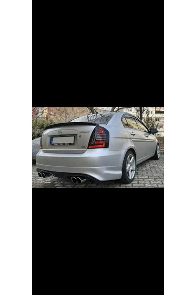 GÜNEŞLİ GARAJ Hyundai Accent Era Arka Ek (plastik) Uyumlu