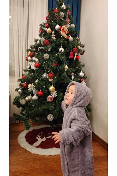 ROKEFF 2-5 Yaş Çocuk Wellsoft Giyilebilir Battaniye Kapüşonlu Düz