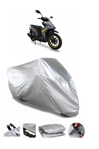 AUTOLION Motolux MW46 Compatible Gray Motorcycle Tarpaulin Premium Quality