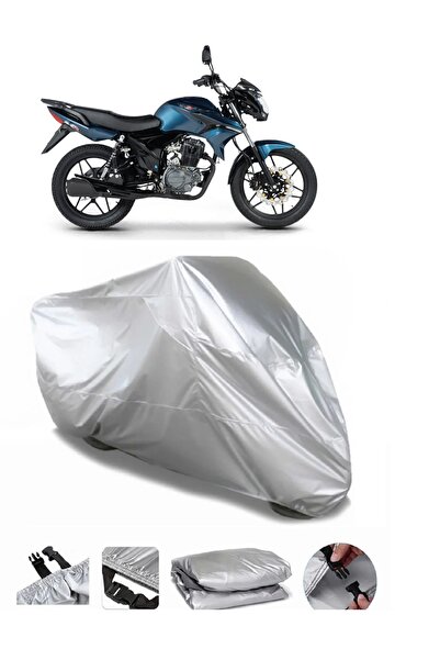 AUTOLION RK125-R Compatible Gray Motorcycle Tarpaulin Premium Quality
