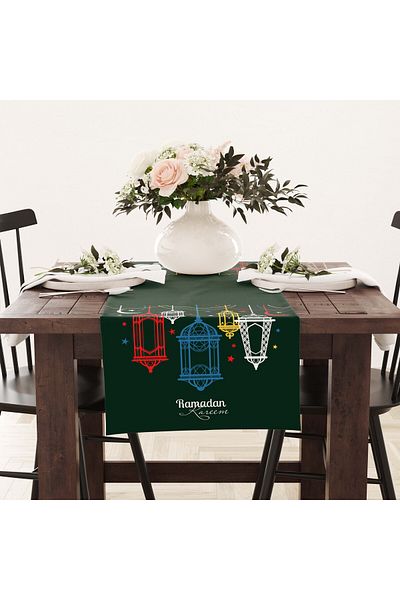 Filamente Ramadan Runner - Washable Micropetek Patterned Stain, 140x40
