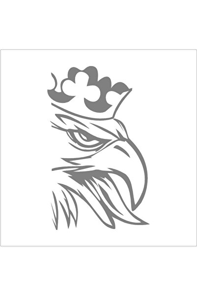 SEÇ Scania Taçlı Kartal Sticker Oto Sticker
