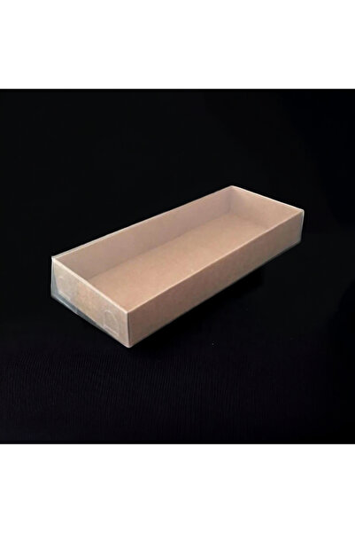 BOXSTATION 16x6x2 Asetat Kapaklı Kraft Kutu 100