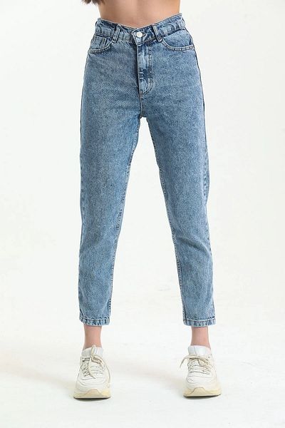 Geppetto Monera Rosa Blugi skinny cu talie înaltă
