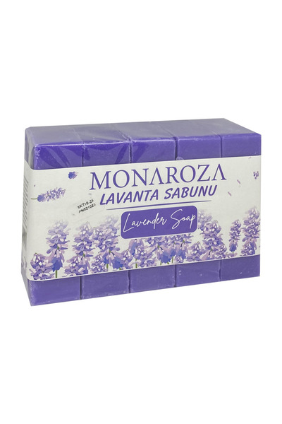 Monaliss مونا روزا 600 جرام. 5 قطع صابون استحمام باللافندر