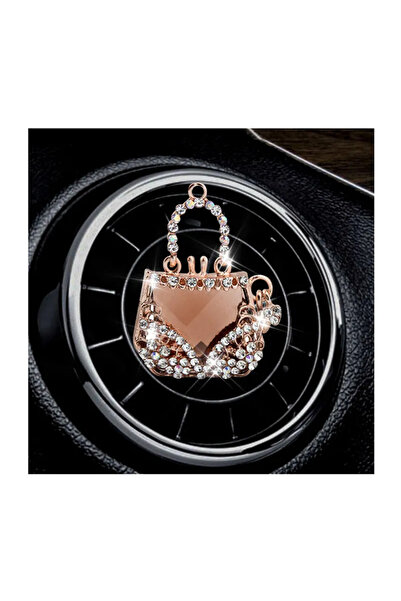 Aura Accessories Taşlı Çanta Tasarım Oto Petek Klima Koku Ve Aksesuar