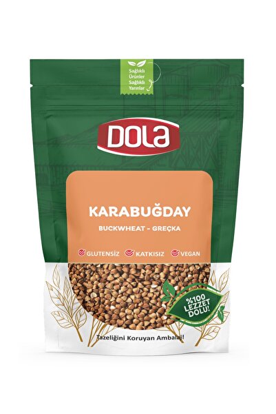 Dola Glutensiz Karabuğday Tane 400 G Kavrulmuş Greçka