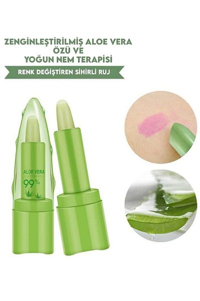 SHILOX Aloevera 99% Lip Care Moisturizing Magic Lipstick