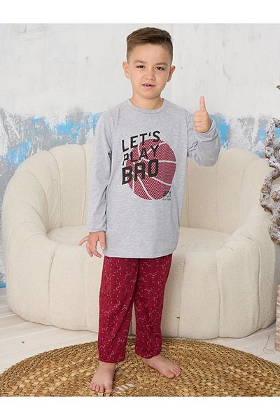 CLQTH Boy's Soft Cotton Single Jersey Combed Cotton Set
