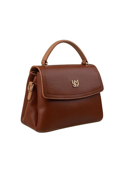 Levidor Tan Women's Artificial Casual Handbag