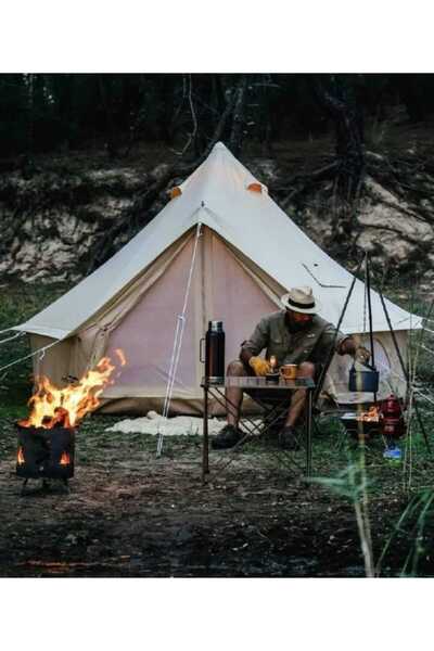 Kılıçaslan Camp Büyük Kanvas Kamp Çadırı 4 Mt