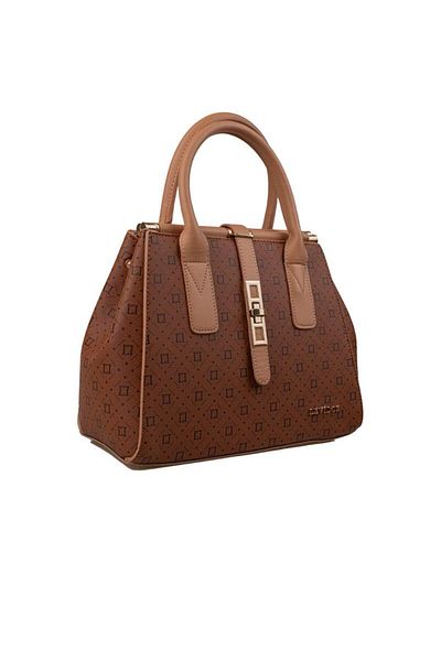 Levidor Tan Monogram Women's Daily Handbag