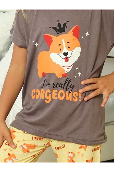 CLQTH Girl's Soft Cotton Single Jersey Combed Cotton Set