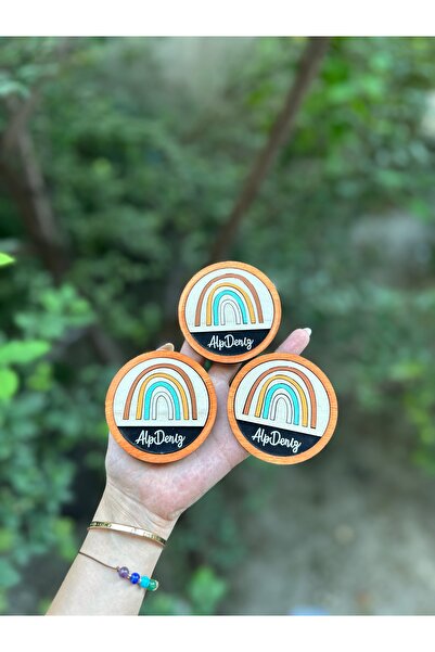 Baykuş Craft Mimarlık Özel Tasarım Gökkuşağı Figürlü Hastane Çıkışı Hediyelik...