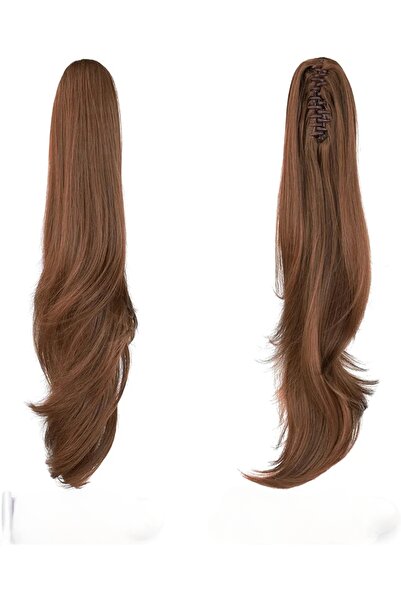 AKOLİFE Postă de păr în coadă de cal cu cataramă în straturi caramel - păr re...