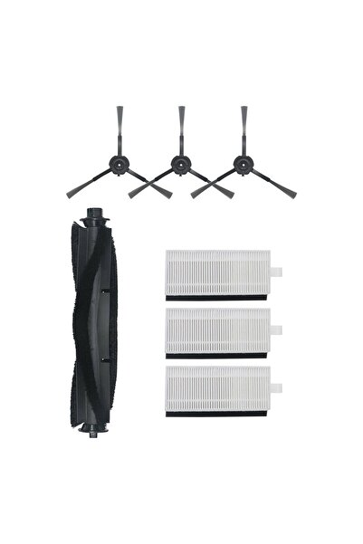 Supurgeavm Xiaomi Lydsto R1 - مجموعة فرشاة رئيسية و3 جانبية للمكنسة الكهربائي...