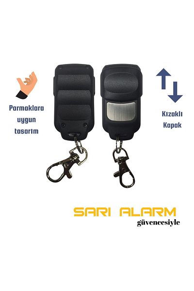 Sarı Alarm Fix Smart Controller Garage Shutter Barrier Control That Can Be Rolling (NİCE, BFT, HILAND, FAAC VB)