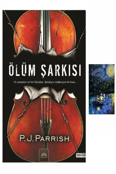 puslurotalar Ölüm Şarkısı P. J. Parrish (Koleksiyon Kitap) + Mavi Gece Stiker
