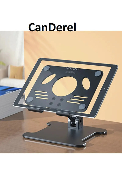Canderel Aluminum Tablet Stand Notebook Laptop Phone Stand Portable iPad Stand Notebook Riser
