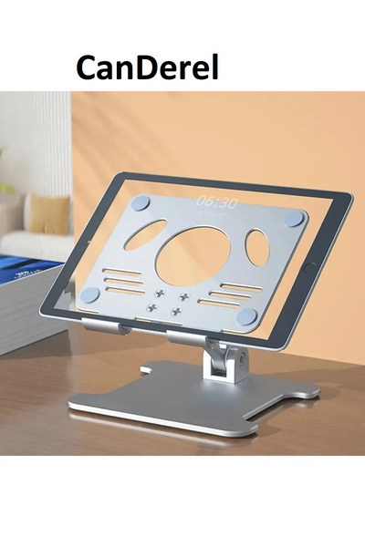Canderel Aluminum Tablet Stand Notebook Laptop Phone Stand Portable iPad Stand Notebook Riser
