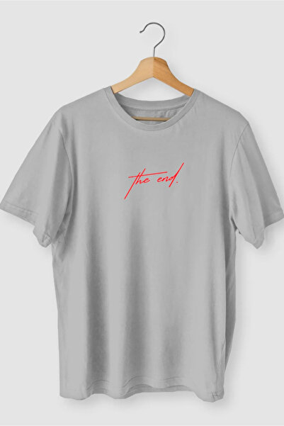 LEONE KOLEKSİYON Unisex majica sa štampanim motivom The End, veće veličine