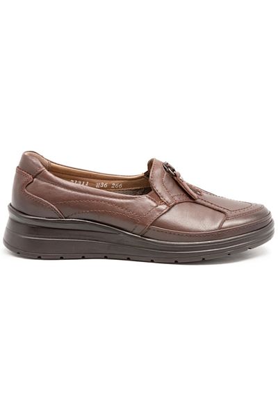 Forelli Polina H 21311 Tan Leather Women's Comfort Shoes