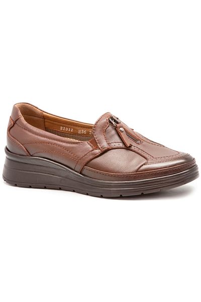 Forelli Polina H 21311 Tan Leather Women's Comfort Shoes