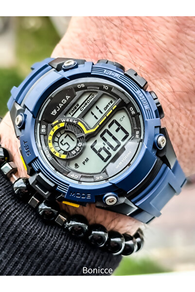 Jaga Lacivert Silikon Kordon,su Geçirmez (havuz,deniz Kullanımına Uygun) Bay/...