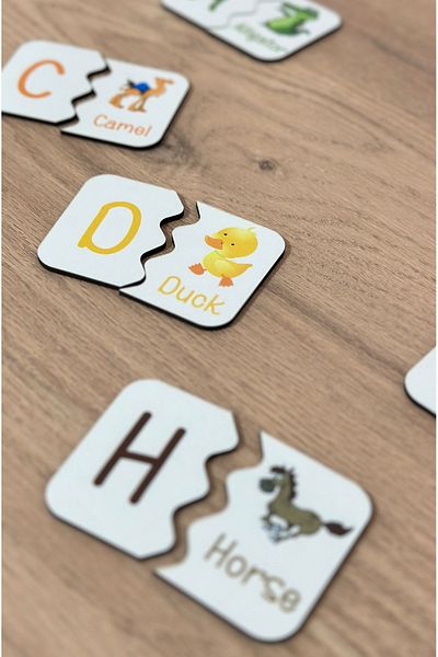 kutuTR Notpa Intelligence Card 'I'm Learning English Set' 52 pieces (26 double)