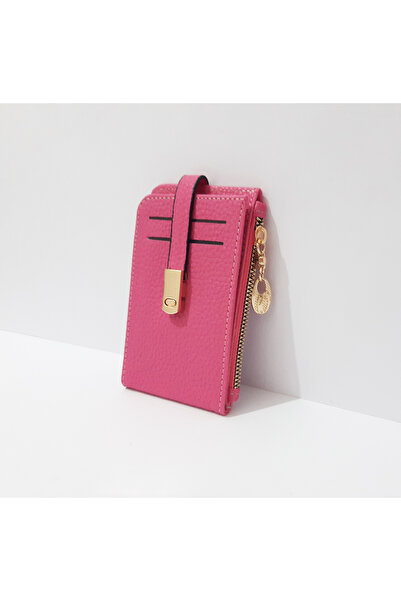 renkli çiçekler Жіночий гаманець 14x8 см Зручний прямокутний жіночий гаманець