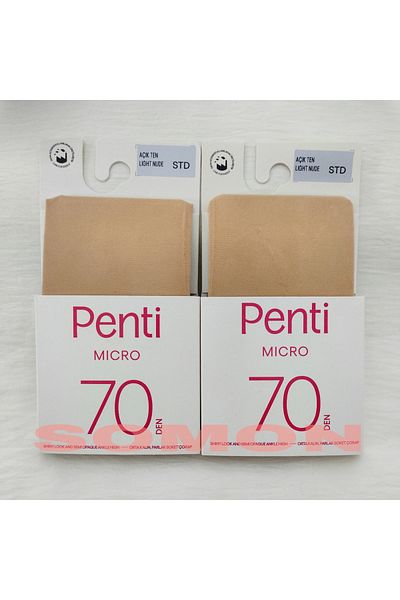 Penti Чорапи Light Skin Micro 70, 2 броя