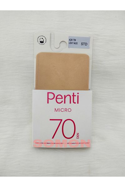 Penti Чорапи Micro 70 с лека кожа