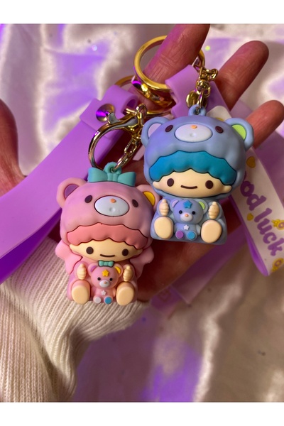 SANRIO Sanrıo karakterli 2 ADET çift anahtarlığı , hediyelik ürünler