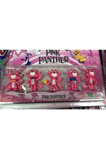 Ailenizin Oyuncakçısı Pembe Panter 5 Li Figür Oyuncak Pink Panter