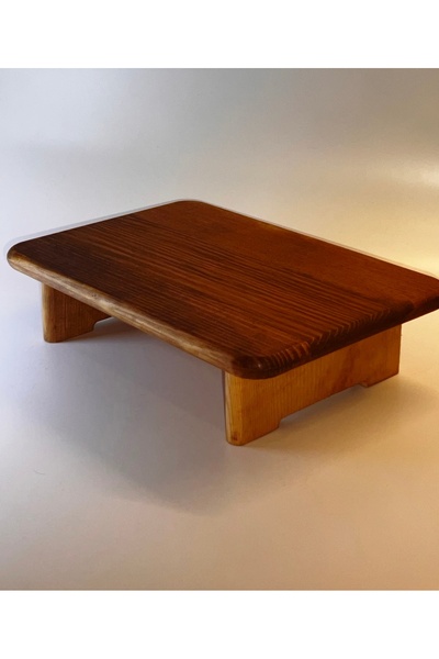 KEUKENWOOD Standlı Ahşap Doğrama Tahtası  Kesme Tahtası 33,5x22 Cm