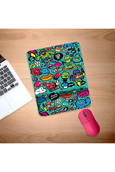 UcuruStore Μικτό σχέδιο κινουμένων σχεδίων με ορθογώνια βάση στήριξης καρπού ...