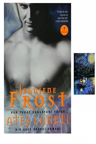 puslurotalar Ateş Laneti Jeaniene Frost (Koleksiyon Kitap) + Mavi Gece Stiker
