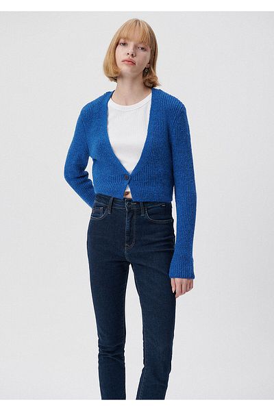 Mavi Cardigan Mobil / Croială strânsă 1710323-70898