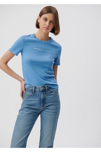 Mavi Tricou albastru cu imprimeu Mutat 1611923-70857