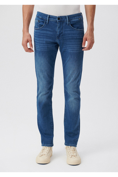 Mavi Jake Mavi Gölgeli Sporty Jean Pantolon 0042285619