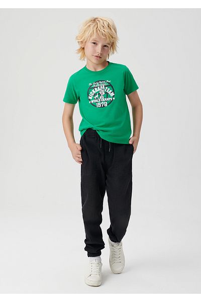 Mavi Bugs Bunny Printed Green T-Shirt Regular Fit / Normal Cut 6610140-71704