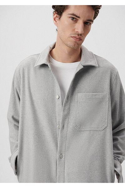 Mavi Γκρι πουκάμισο Loose Fit / Loose Relaxed Fit0210794-80196