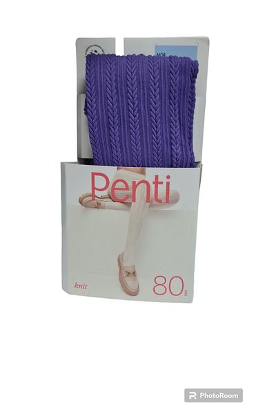 Penti Women's Purple Knit Pantyhose