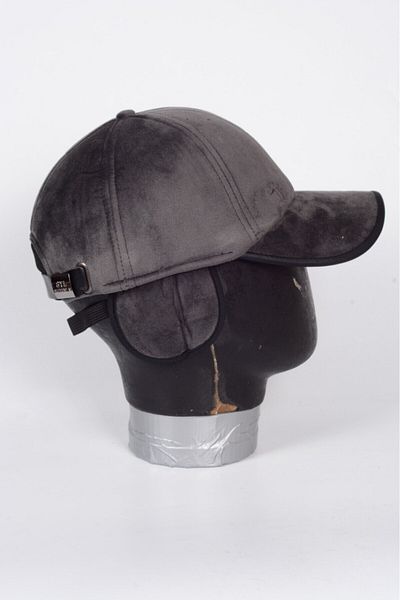 mercantoptan Men's Wool Fabric Brim Cap Hat with Headphones
