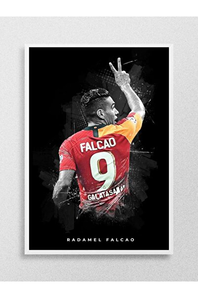 Mudi Store Radamel Falcao Futbol Poster Çerçevesiz Yüksek Kalite Futbolcu Duv...