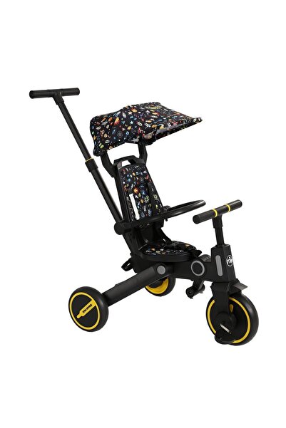 Maxi Taxi Easy Trike Ebeveyn Kontrollü Katlanır Çift Yönlü Bisiklet