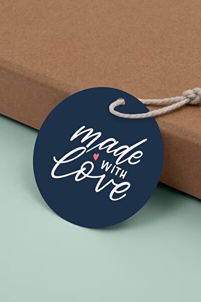 Copyder Made With Love Etichete cu goluri imprimate pentru produse de casă 50...