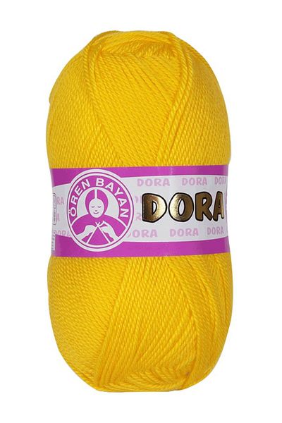 Ören Bayan Knitting Yarn Dark Yellow (029) Pack of 5